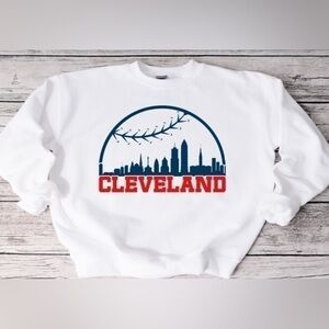 Cleveland Guardians Skyline Crewneck
